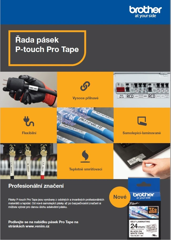NOVINKA: Nov&eacute; TZe P&aacute;sky PRO-TAPE
